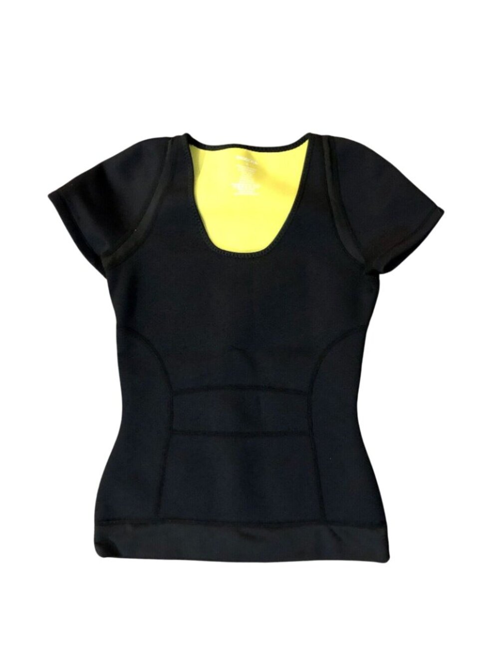 Zaggora Hotwear Activewear Set Womens Small Black Shorts Top Celu-Lite Used - Picture 7 of 16